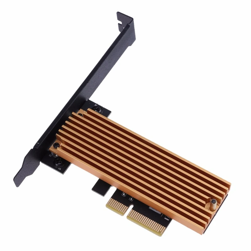 FFYY-M ключ M.2 Nvme Ssd Ngff Тип Pcie Pci-E Pci Express 4X адаптер с радиатором компьютерный адаптер для ПК