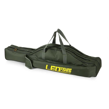 

LEO 100/150cm Foldable Multi-purpose Fishing Bags Fishing Rod Bags Zipped Bags Case Fishing Tackle Bags Storage Bag Pouch Holder