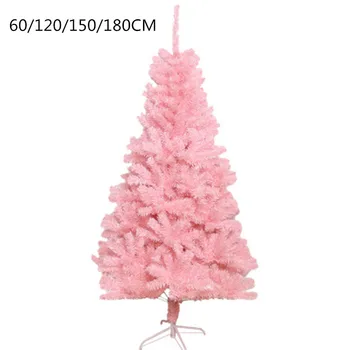 

1x 60-180CM Pink Christmas Tree Decorative Tree Green Plant New Year Xmas Gift Home Office Mall Hotel Cabinet Navidad Decoration