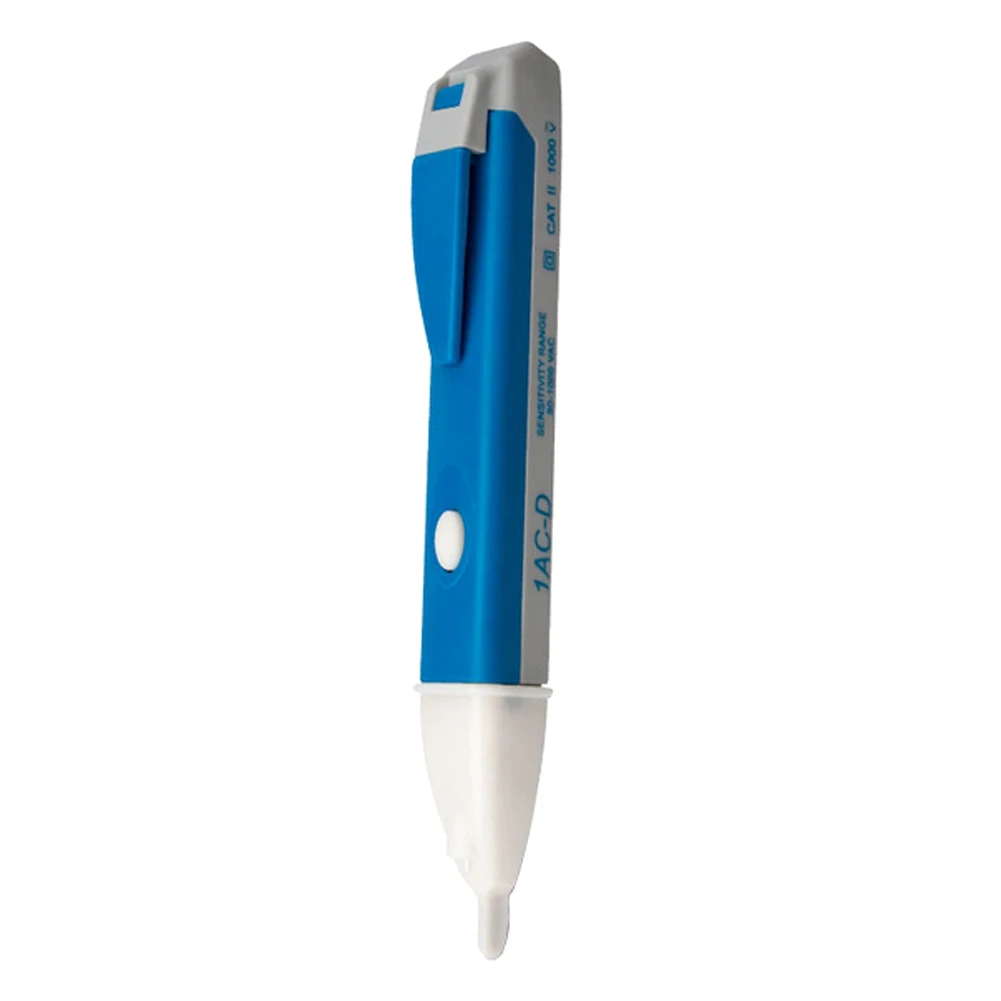 

1ac-D Induction Test Pencil Not Touch Type Household Safety Induction Electroscope With Led Light Buzzer Alarm 90-1000V AC