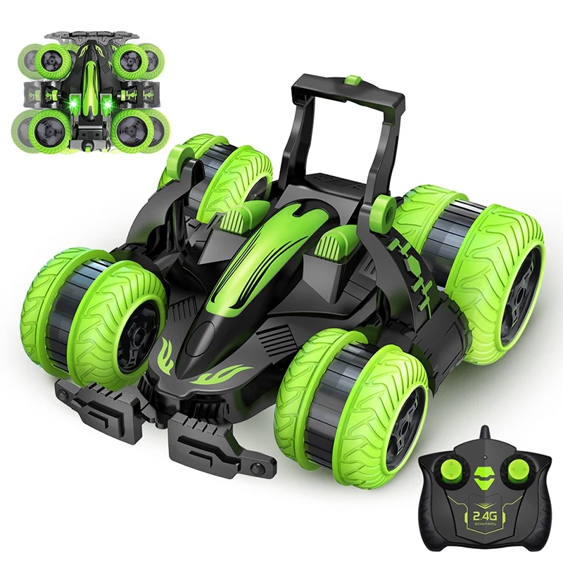 

Remote Controlling Car Stunt Drift Deformation Buggy Car Rock Crawler Roll Car 360 Degree Flip Robot Control Car Home Decor Gift