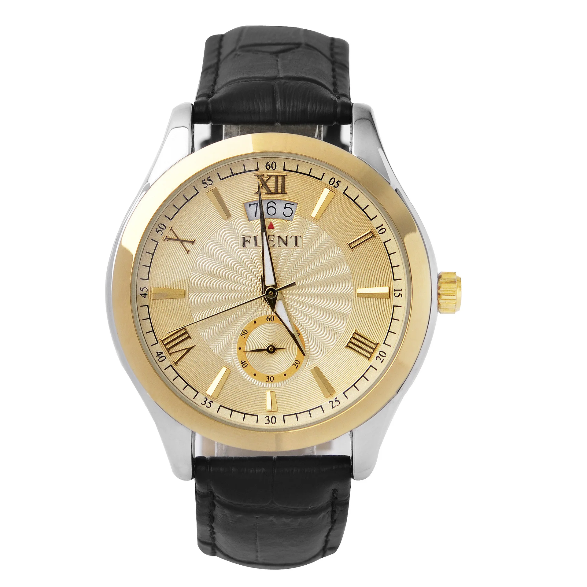 

Hollow out Business Watch Analog Watch Fully Automatic Leather Strap Watch
