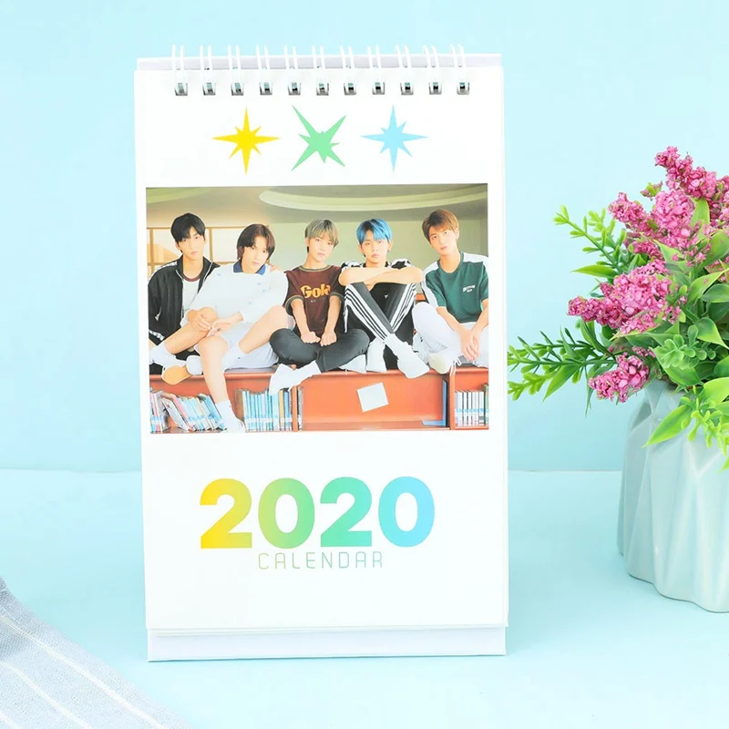 Novelty Kpop Fashion Fashion TXT BLACKPINK Desktop Calendar Photo Picture Stationery Calendar