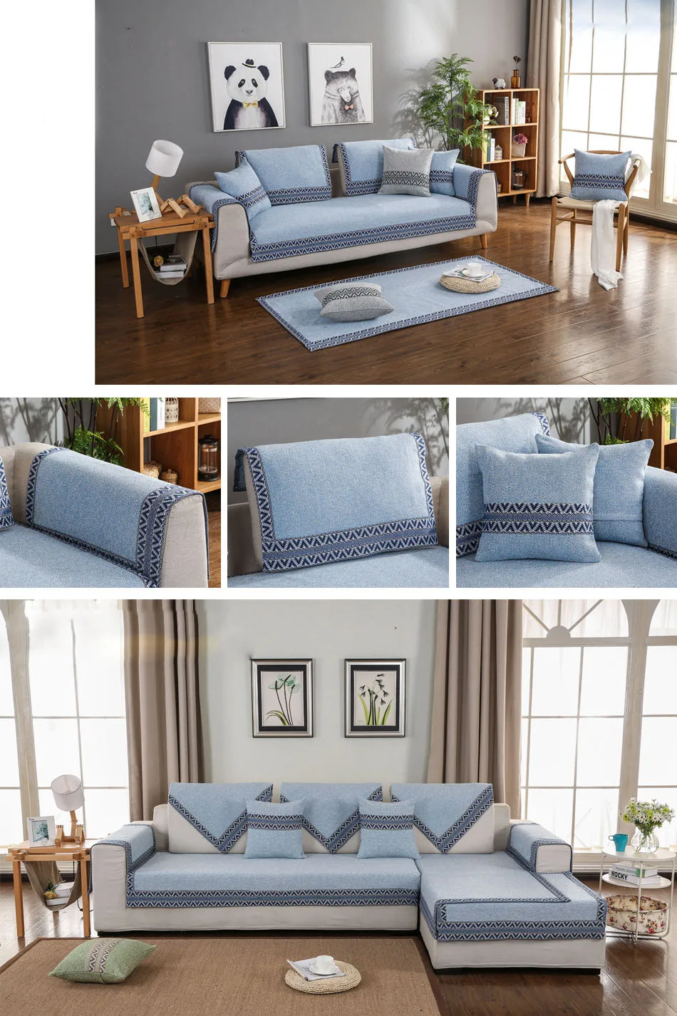 6 цветов, чехол для дивана, противоскользящий чехол для дивана в европейском стиле, чехол для дивана, полотенце для гостиной, Декор, подушка, одеяло