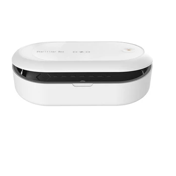 

2 in 1 Mobile Phone Wireless Charging Disinfection Box LED UV-Box Sanitizing Box for Phone Toothbrush