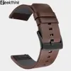 20mm 22mm Leather Watch band Strap for Samsung Galaxy Watch 3 41mm 45mm Active2 40 44mm WatchBand Quick release 18mm 24mm ► Photo 1/6