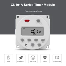 Cn101a 5v 12v 24v 110v 220v digital temporizador interruptor 7 dias semanal programável tempo relé programador embutido bateria recarregável
