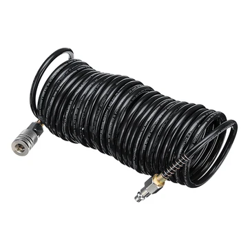 

Air Compressor Hose Coupler 1/4inches NPT 200PSI Air Line Hose Fittings Recoil Pneumatic Compressor Coupler