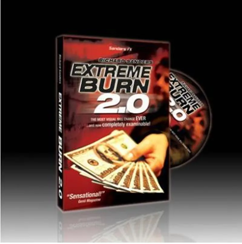 Экстрим Берн 2 0 с DVD и видеокартой волшебные фокусы магии реквизит комедия