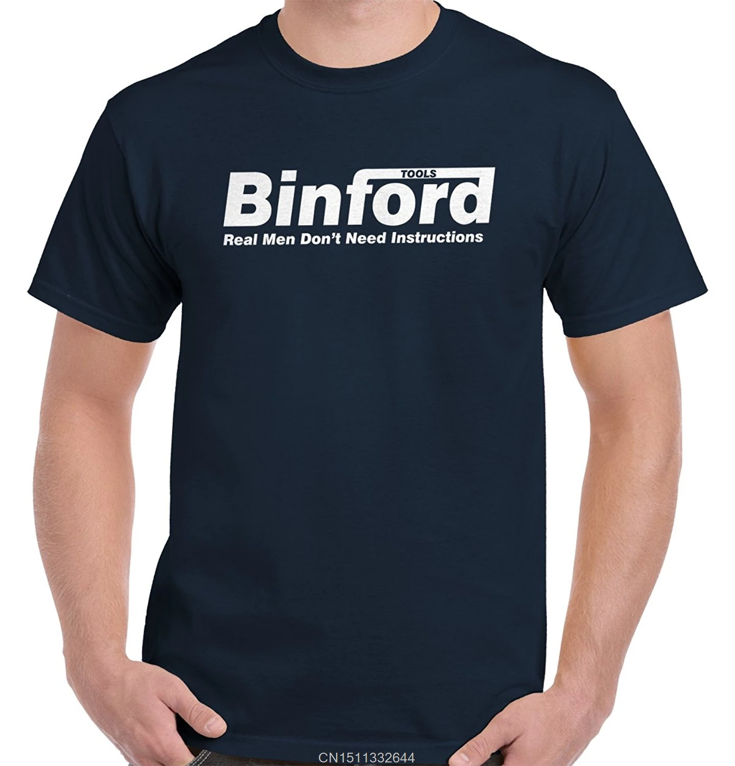 Футболка с забавным графическим дизайном Binford Tools | Мужская одежда