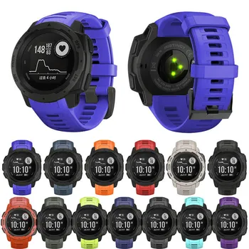 

New hot 22mm Sports Watch Silicone Band Wristband Strap for Garmin Instinct