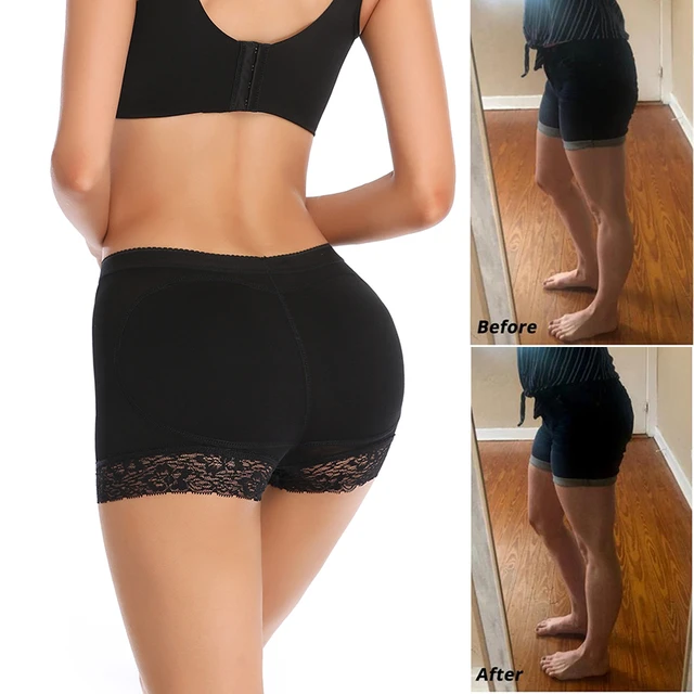 Lilvigor Hip Pads for Women Shapewear Butt Lifter Body Shaper with Butt  Pads Hip Padded Shapewear Enhancer to Make Butt Bigger Underwear