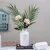 B5 Nórdico искусственный Rosa ramo jarrón conjunto de mesa de salón hogar Decoracion de oficina - Цвет: B5