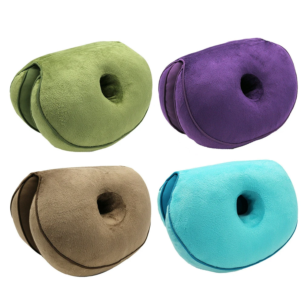 Multifunctional Dual Comfort Seat Cushion Memory Foam of Hip Lift Seat Cushion Beautiful Butt Latex Seat Cushion Comfy for Home