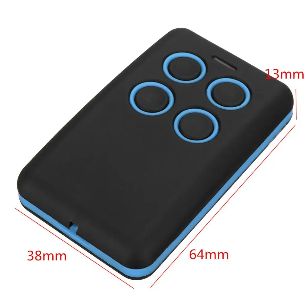 

Electric Face to Face Copy Garage Door Opener Remote Control 4 Button 300-868Mhz Car Gate Transmitter Duplicator Rolling Code