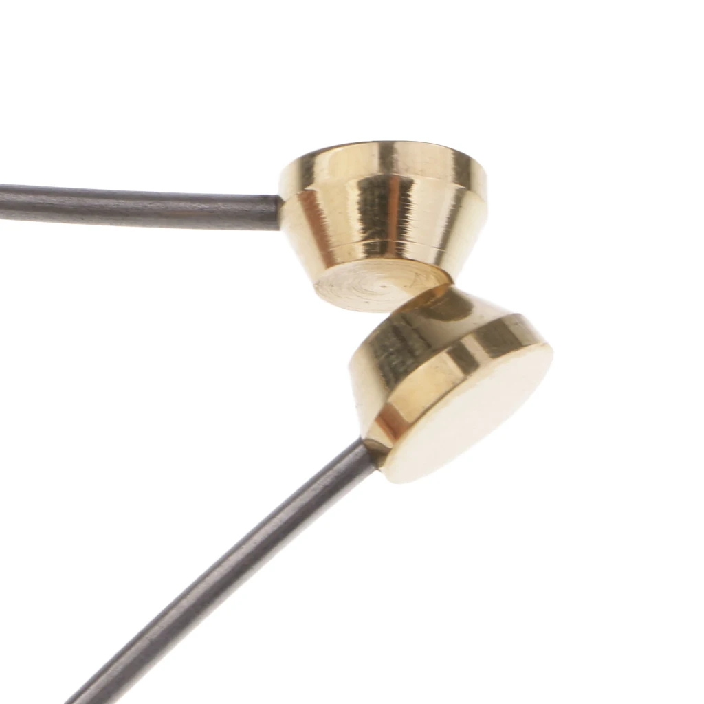 Super Smooth Fly Tying Bobbin Holder Bobbin Threader Brass Feet Fly Tying Tool Adjustable for All Spool for Flies Making DIY