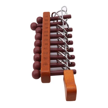 

New Special Educational Toys Brain Teaser Wooden Chinese 9 Linked Rings Puzzle Great Gifts For Kids