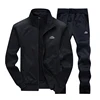 Men Sportswear Set Brand Mens Tracksuit Sporting Fitness Clothing Two Pieces Long Sleeve Jacket + Pants Casual Men's Track Suit ► Photo 3/6