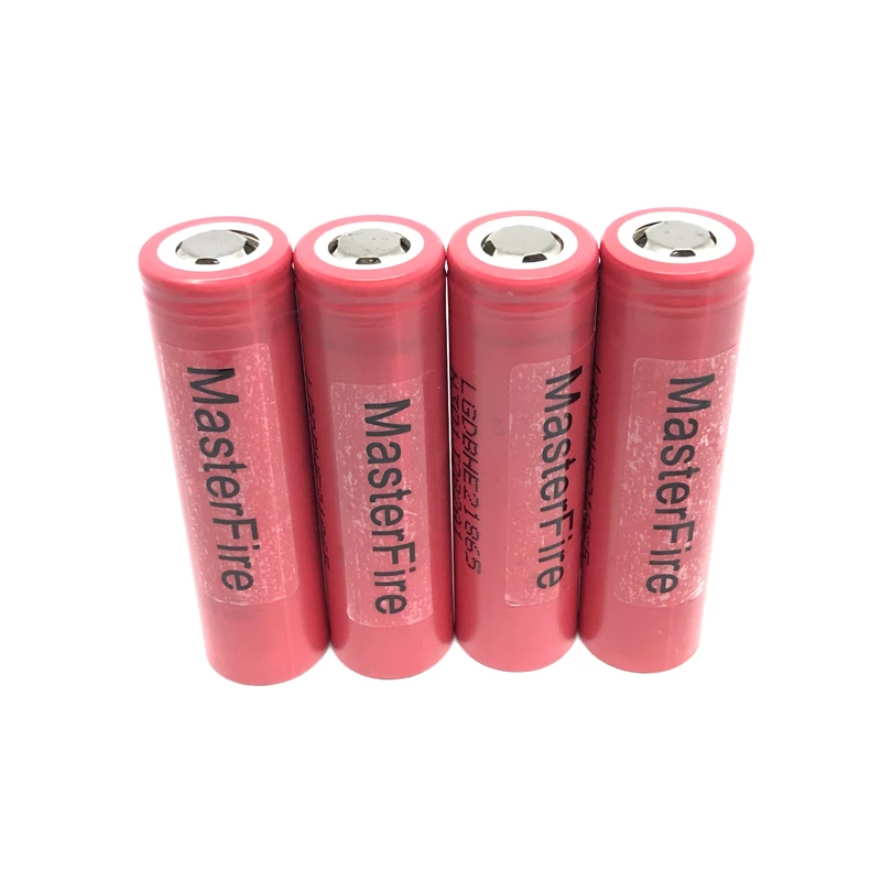MasterFire 100% Original LG 18650 3.7V ICR18650 HE2 2500mAh Battery High Drain Pulse 35A E-cigs Rechargeable Lithium Batteries MasterFire 100% Original LG 18650 3.7V ICR18650 HE2 2500mAh Battery High Drain Pulse 35A E-cigs Rechargeable Lithium Batteries