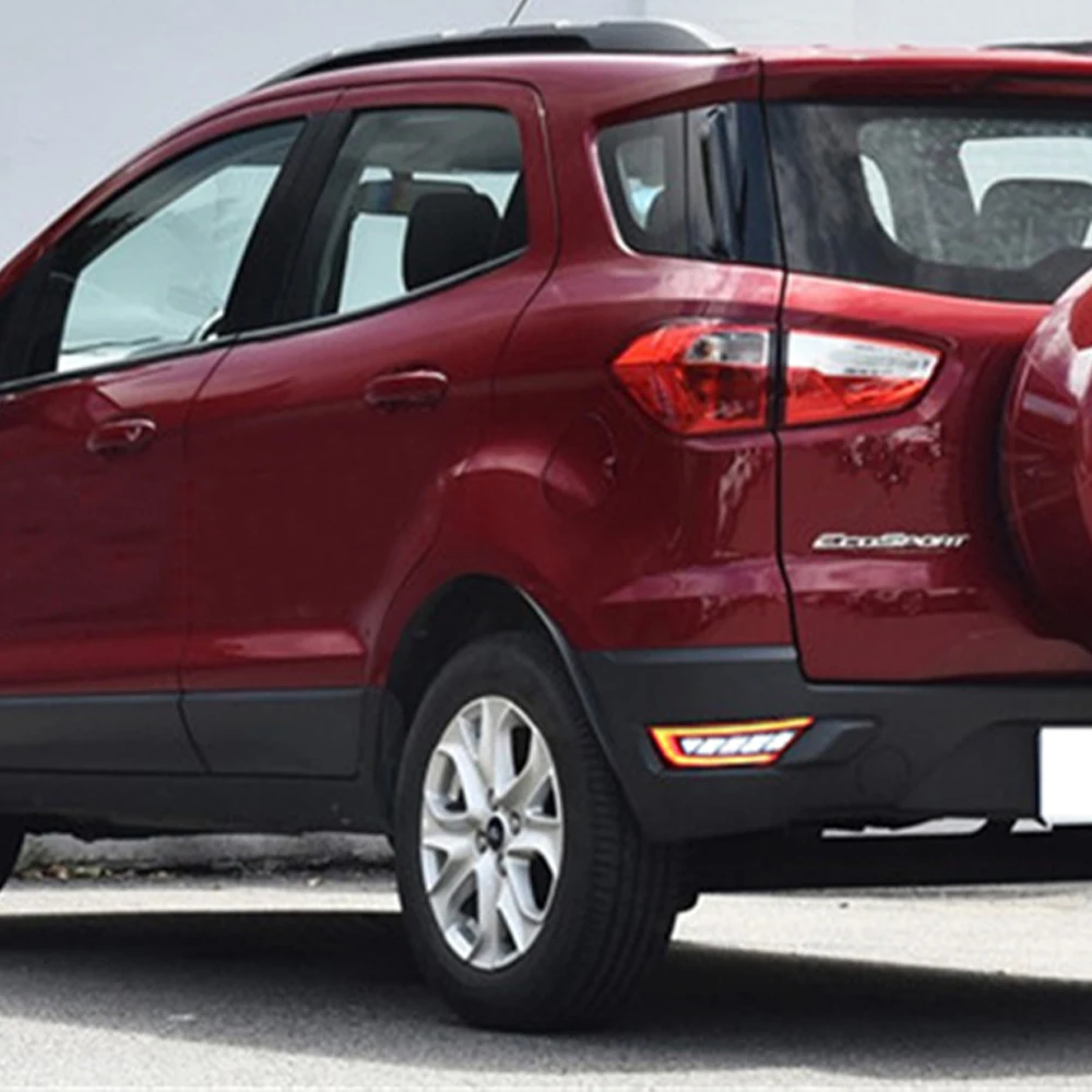 2 шт. светодиодный для Ford Ecosport 2013 2014 2015 2016 2017 2018 2019 задний бампер светильник