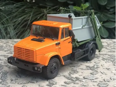 Type 2 Моделирование 1:43 Масштаб сплав литья под давлением Советской России ЗИЛ камазгаз грузовик модель автомобилей миниатюрная коллекция моделирования украшения - Цвет: Type 2