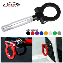 RASTP-Jdm Гоночный Автомобиль винт алюминиевый буксировочный крюк кольцо комплект на передний задний буксировочный крюк кольцо для 08 Benz RS-TH008-9