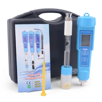 

Automatic Calibrating Ph Meter for Tapered Loose Hydroponics Replaceable Probe PH/TEMP Meter for Cheese, Drinking Water