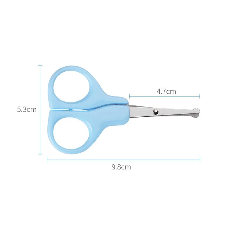 baby Stainless Steel Safety Nail Clippers Scissors Manicure Cutter For Newborn Baby Convenient Baby Care Safe Nail