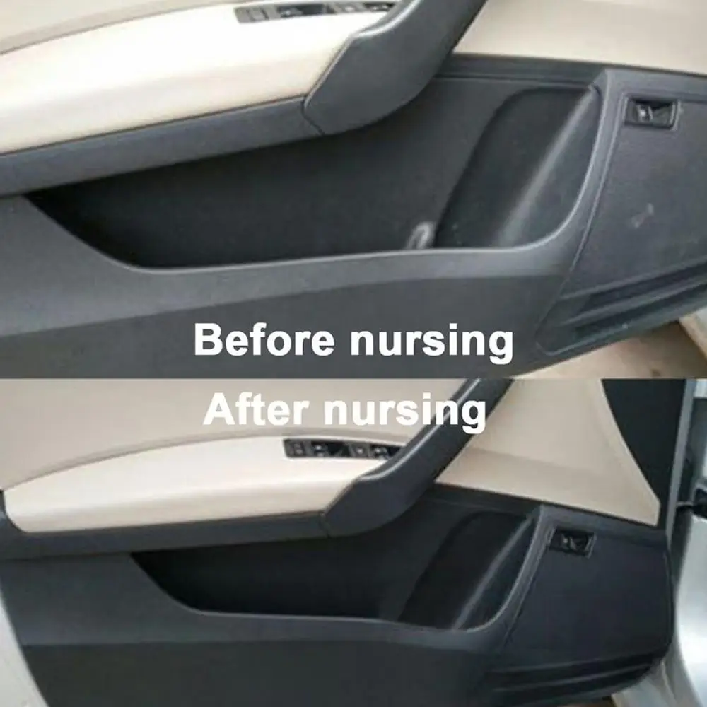  Car Leather Refurbished Coating Paste Decontamination Maintenance Agent Car Seat Center Console Lea