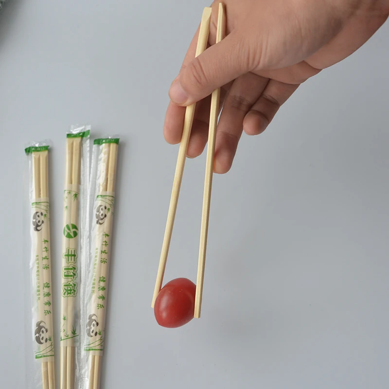 Disposable Bamboo Chopsticks Restaurant Household Packaging Sushi Chinese Food Sticks Tableware Kitchen Accessories 60 Pairs
