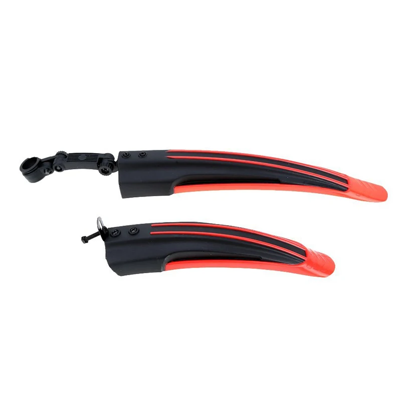 

Mudguard for MTB Road bike Front and Back Mudguard Plastic Red