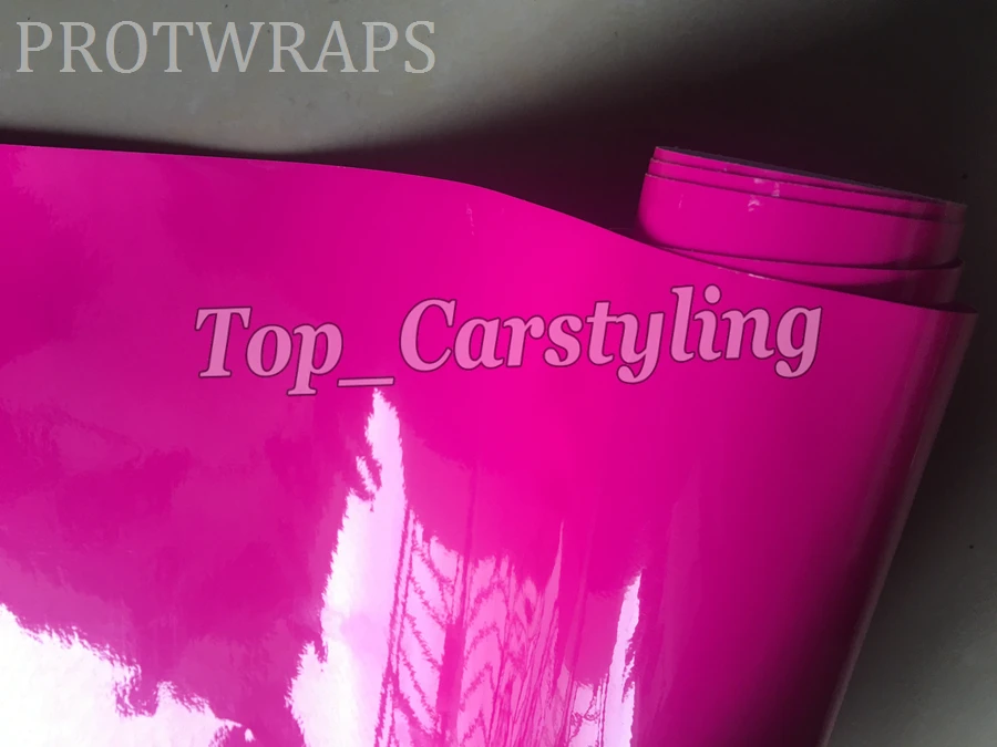 fluorescent pink plotter sign sticker vinyl wrap covering  (2)