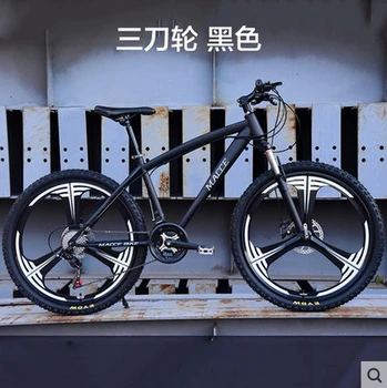 X-front-bicicleta de Montaña de acero al carbono, nueva marca con velocidad de 21/24/27, 26*17 pulgadas, deportes al aire libre, bicicleta de descenso, freno de disco de bicicleta de montaña