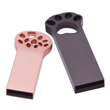 

Waterproof Key Pen Drive 32GB Flash Memory Stick 64GB Cat Claw Black Flash Disk 32GB Metal Pendrive 16GB 8GB Usb Flash Drive 4GB