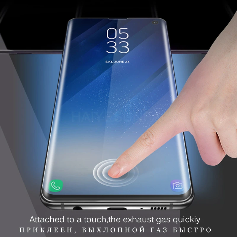 21D Защитное стекло для samsung Galaxy Note 10 9 8 S8 S9 S10 Plus Защита экрана для samsung Galaxy S8 S10e S9 закаленное стекло