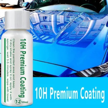 

10H Nano Car Oxidation Liquid Ceramic Coating Paint Care Automotive Plating Nano Liquid Suit 10ml/20ml/50ml car paint coatingfff