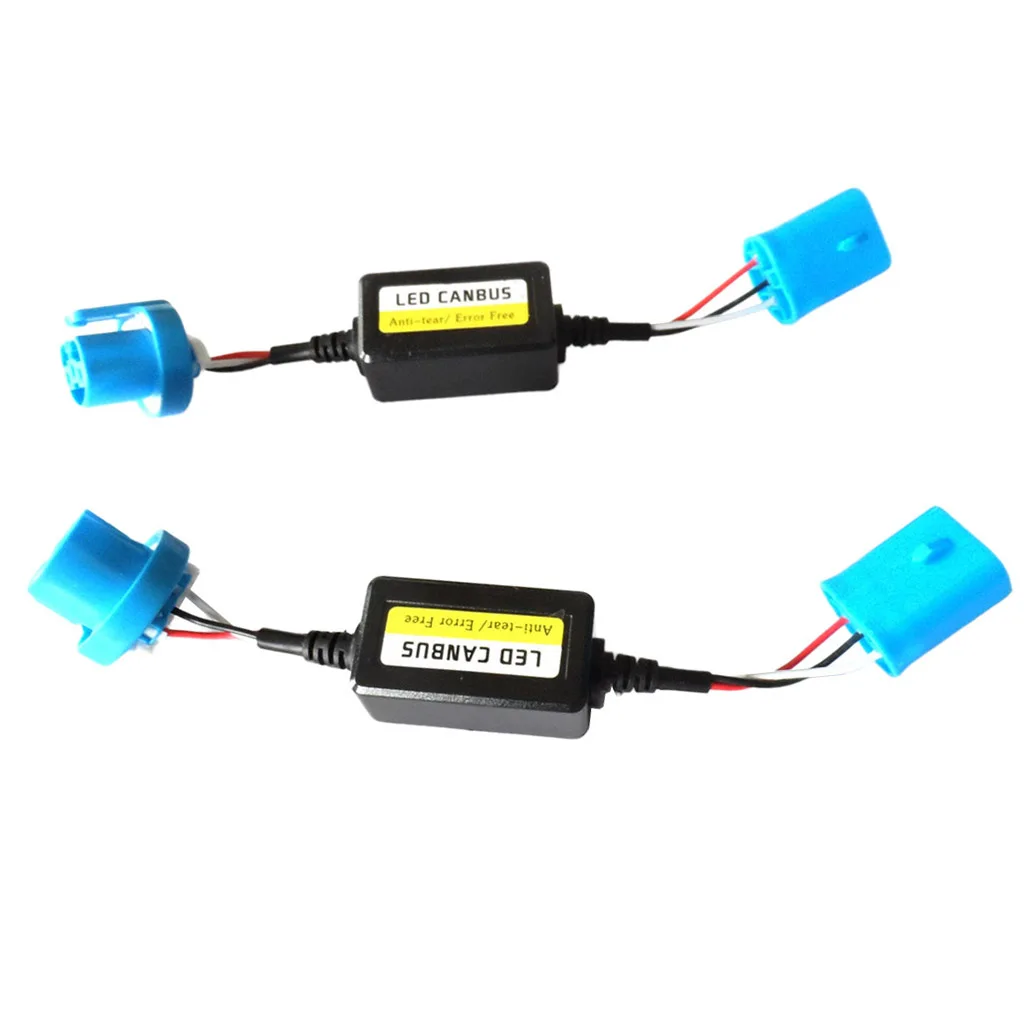 Décodeur Canbus H7 Pour Phares LED Voiture - Lot De 2, Anti-clignotement, Anti-erreur, Plug & Play 12V - 11