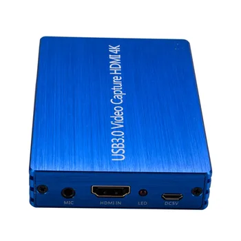 

HIPERDEAL 4KX2K USB3.0 HDMI To HDMI Ring Output HD Capture Card Live OB-S Game Live Bo-x HDMI to USB3.0 Video Capture Cable