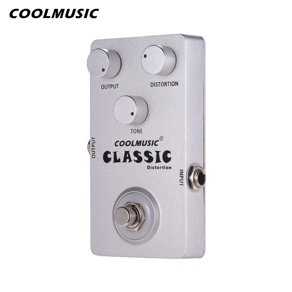 COOLMUSIC C-FC1 Fuzzster искажения гитары педаль эффектов бас Fuzz педаль для электрогитары алюминиевый сплав в виде ракушки - Цвет: C-DI01