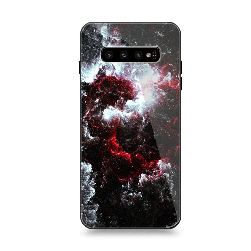 Мобильный чехол для телефона Стекло для samsung A10 A20 A30 A40 A50 A60 A70 S7 край S8 Plus Note 8 9 S10 крышка с ярким рисунком