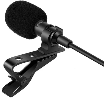 

Universal Portable 3.5mm Mini Mic Microphone Hands Free Clip on Microphone Mini Audio Mic For PC Laptop Lound Speaker