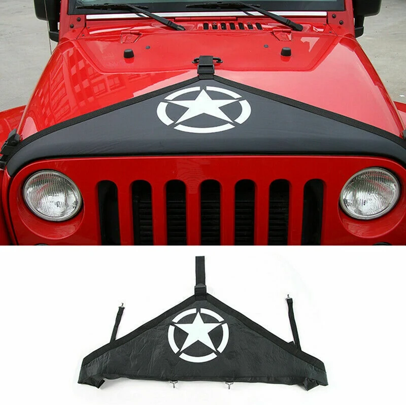 Защита Крышки бюстгальтера для Jeep Wrangler JK 2007 17 аксессуары