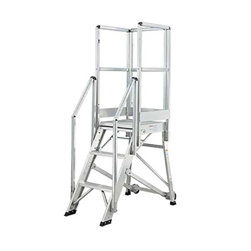 tijdschrift ga winkelen Schouderophalend Hasegawa Professionele Veiligheid Bescherming Beweegbare Ladder Opvouwbare Magazijn  Ladder Met 2 Wiel & Leuning|Ladders| - AliExpress