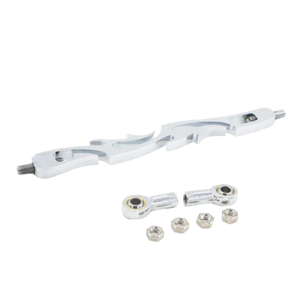 Chrome Motorcycle Gear Shift Linkage Shifter Link Lever with Bolts for Harley Softail 1985-2018