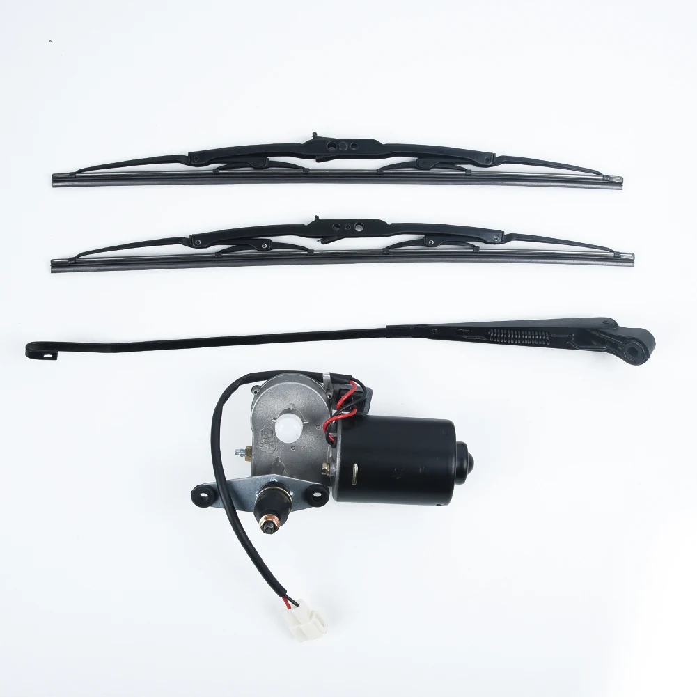 

Black Windshield Wiper Soft Rubber Blade Wiping UTV Electric UV-protected