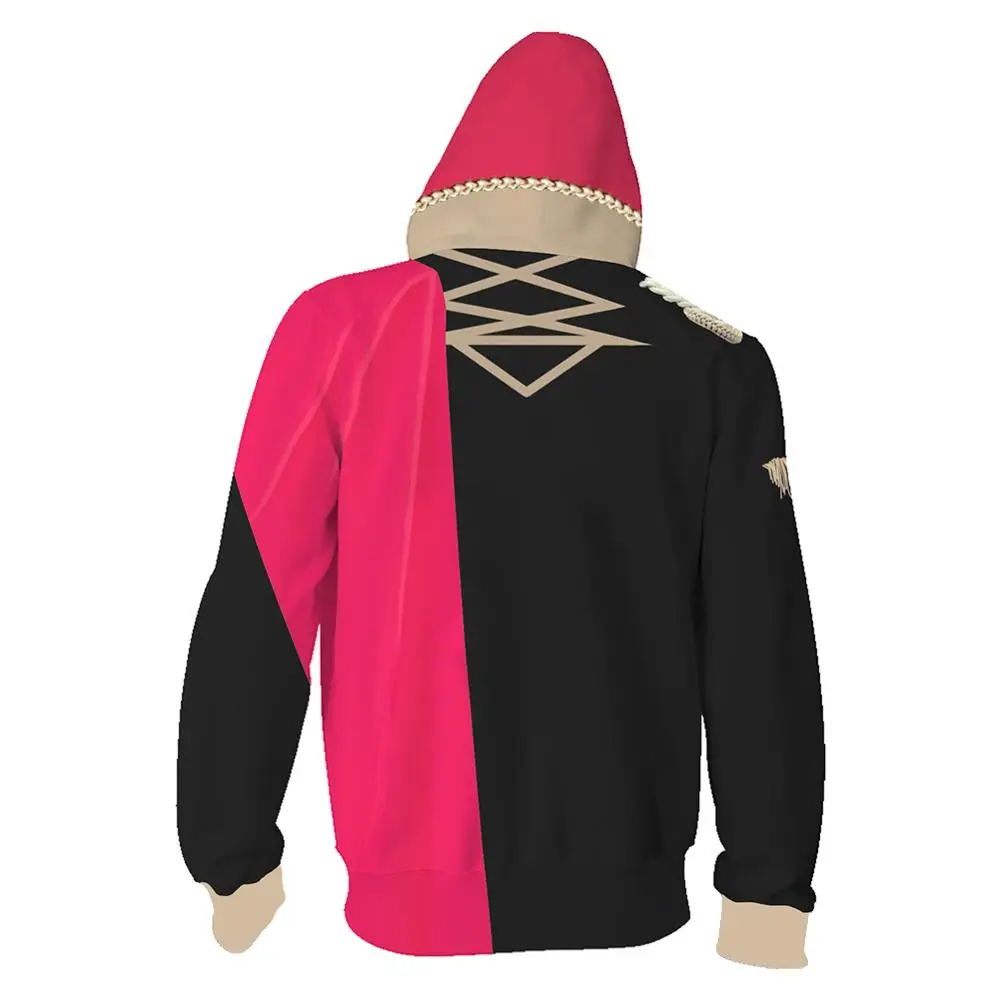 Странные Вещи Steve Robin's Hoodie с длинным рукавом Косплей костюмы с капюшоном Толстовка Повседневная куртка на молнии пальто с капюшоном