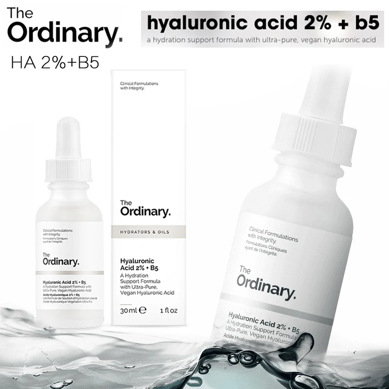

The Ordinary Hyaluronic Acid 2% + B5 Hydration Support Formula 30ml Face Hydrating Anti aging Serum
