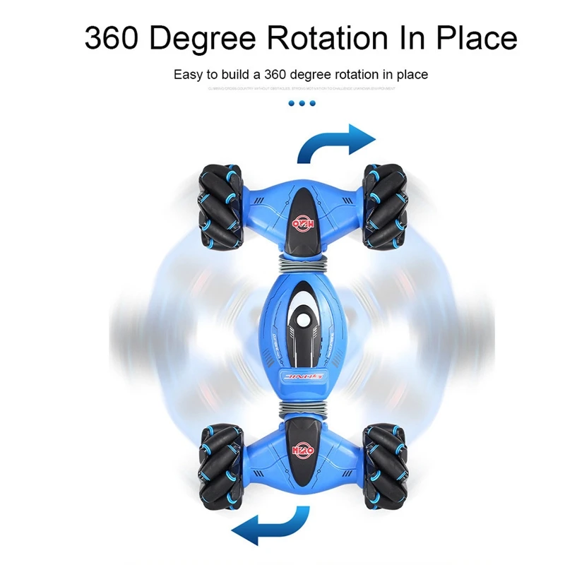 Stunt Dual Remote Control Car Gesture Sensing Twisting Vehicle Four wheel Drive Climbing Drift Car Driving 4