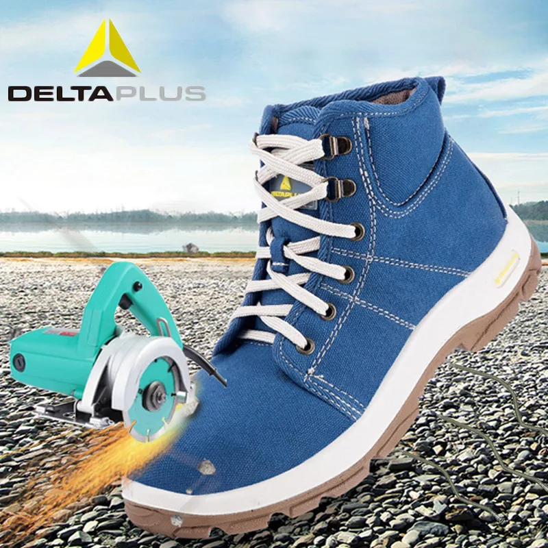 steel toe canvas shoes