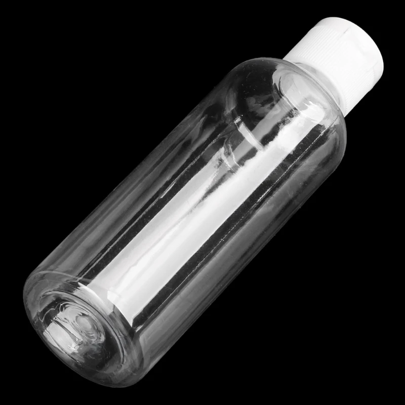 Прямая поставка и оптовая продажа 100MlClear Flip Top Cap Многоразовые прозрачные